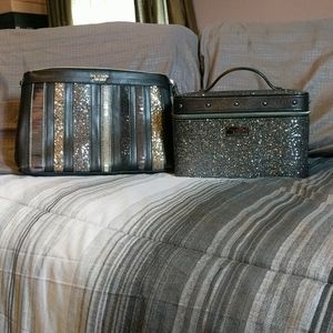 Victoria's Secret Train Case AND matching Glam Bag